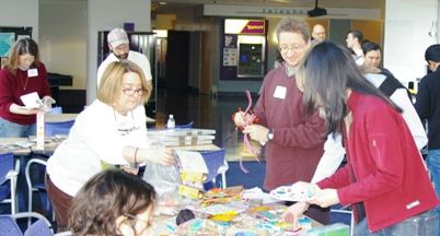 Nancy Frishberg and Product Box