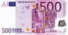 500 euro bank note