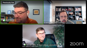 Grant, Rich, Steve talking live