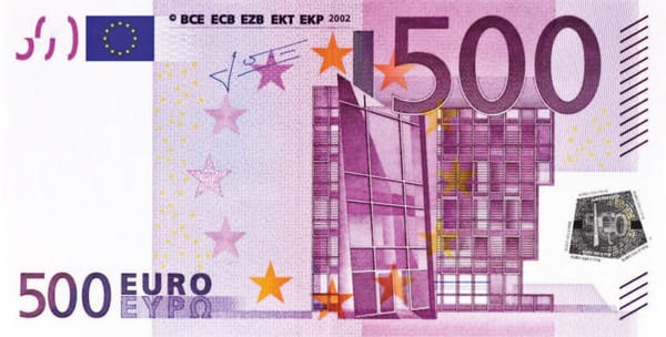 500 euro bank note