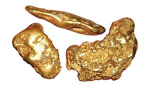 Gold nuggets